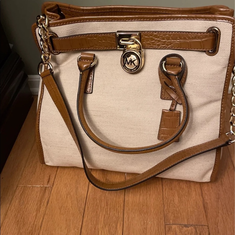 Brand NWT Michael Kors Hamilton Large tote